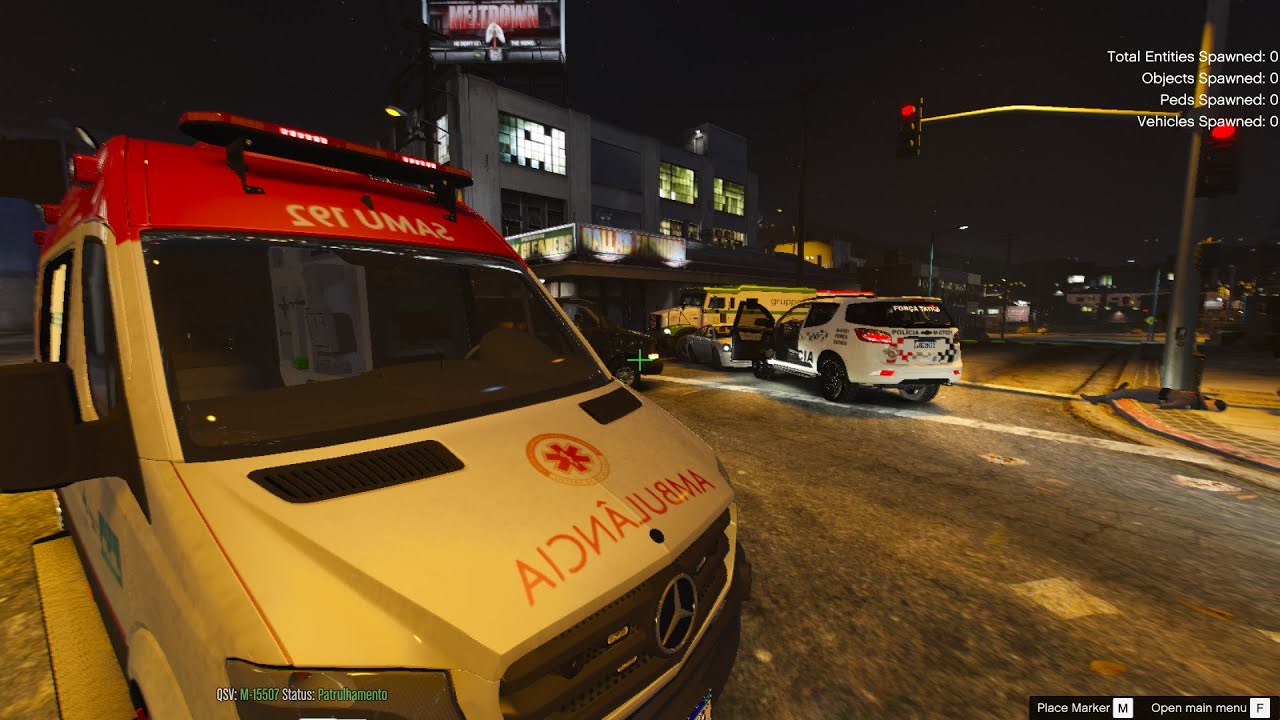 GTA 5 ROTINA POLICIAL |ROUBO A CARRO-FORTE E TROCA DE TIROS: A NOITE MAIS TENSA DA FORÇA TÁTICA!