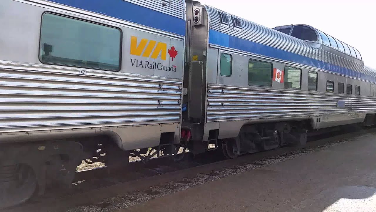 Melville. .the train is leaving. .VIA RAIL YouTube