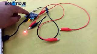 Microbit control led