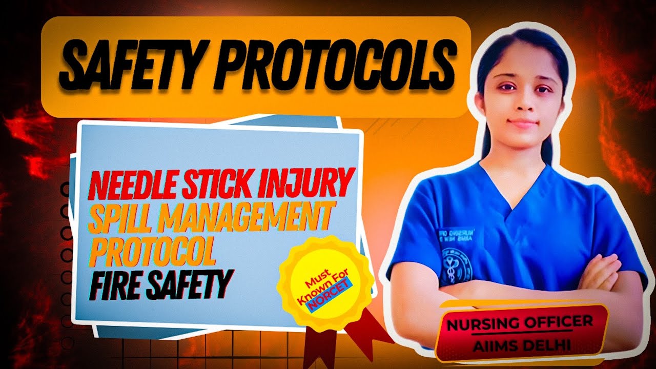 Safety protocols - complete Guide for norcet & Other nursing competitive exam #nursingexam #norcet