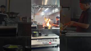 Real south indian food #rameshwaram #cafe #fire #south #foodlover #authentic #foodblogger #viral