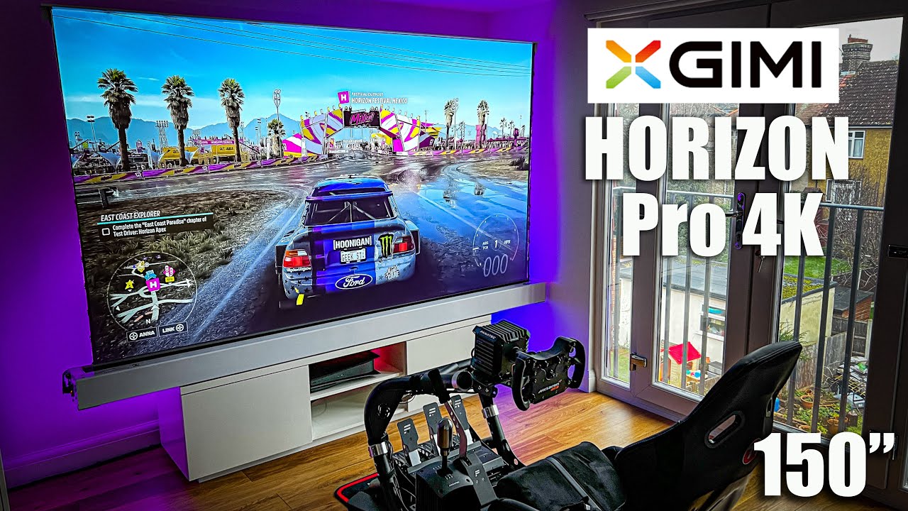 Nous avons testé le vidéoprojecteur XGIMI Horizon Pro 4K (2 200 Lumens) -  NeozOne