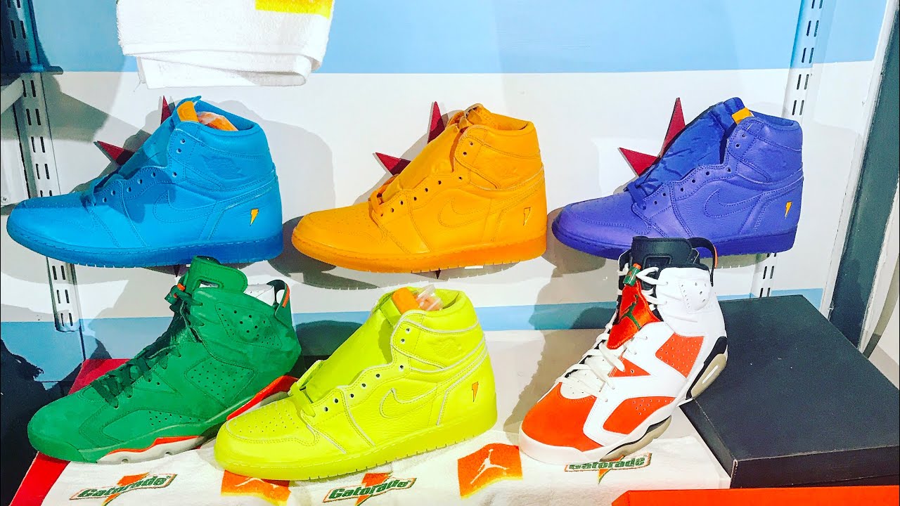 jordan gatorade collection