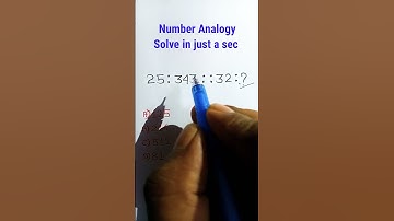 Analogy | Numbers Analogy | Reasoning Classes| SSC CGL RRB NTPC GROUP D Reasoning ||#maths #shorts