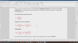 Química 4º Eso. Disoluciones I
