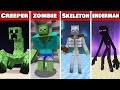 I killed all bosses mutant creatures in minecraft survival