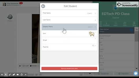 Changing Student Icons in SeeSaw