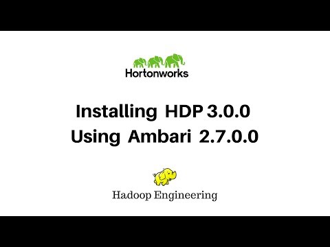 HDP3.0.0 Installation Using Ambari 2.7.0.0