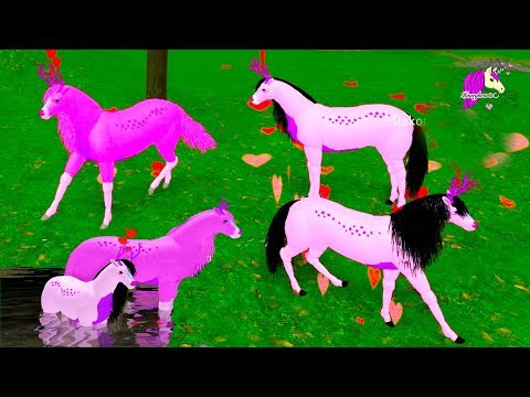 Magical Heart Horses Valentines Day Roblox Horse World Game Play