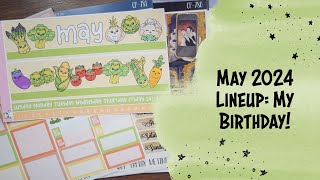 May 2024 Planner Sticker Kit Lineup