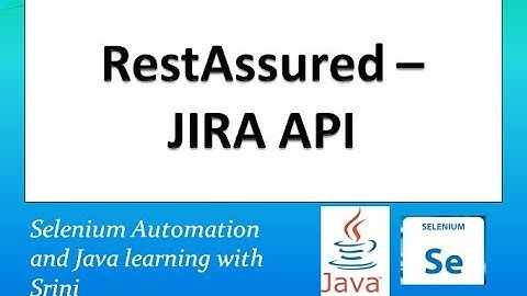 #RESTAssured#JIRA#APIAutomation#REST#jira api tutorial Rest Assured API Automation using JIRA API
