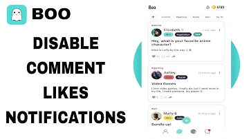 How To Disable Comment Likes Notifications On Boo App