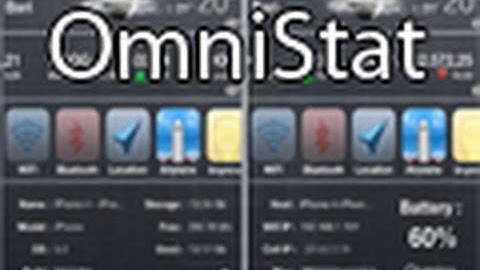 SBSettings For Notification Center iOS 5 Beta 3? Try OmniStat For iPhone 4, iPod Touch 4G & iPad 2!