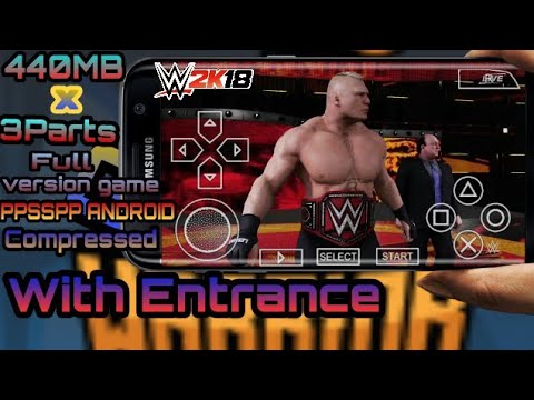 Ppsspp wwe 2k18 and Gta III, If you want this games download link for  free, join my telegram channel