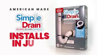 Simple Drain: Installs in Minutes
