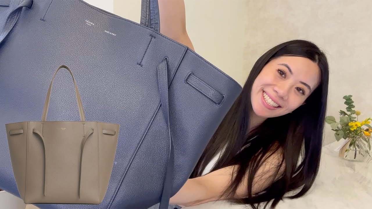 【CELINE】Celine Small Phantom Cabas Bag【ランク:A】 OLD CELINE PHANTOM CABAS SMALL TOTE | PHOEBE PHILO LUGGAGE