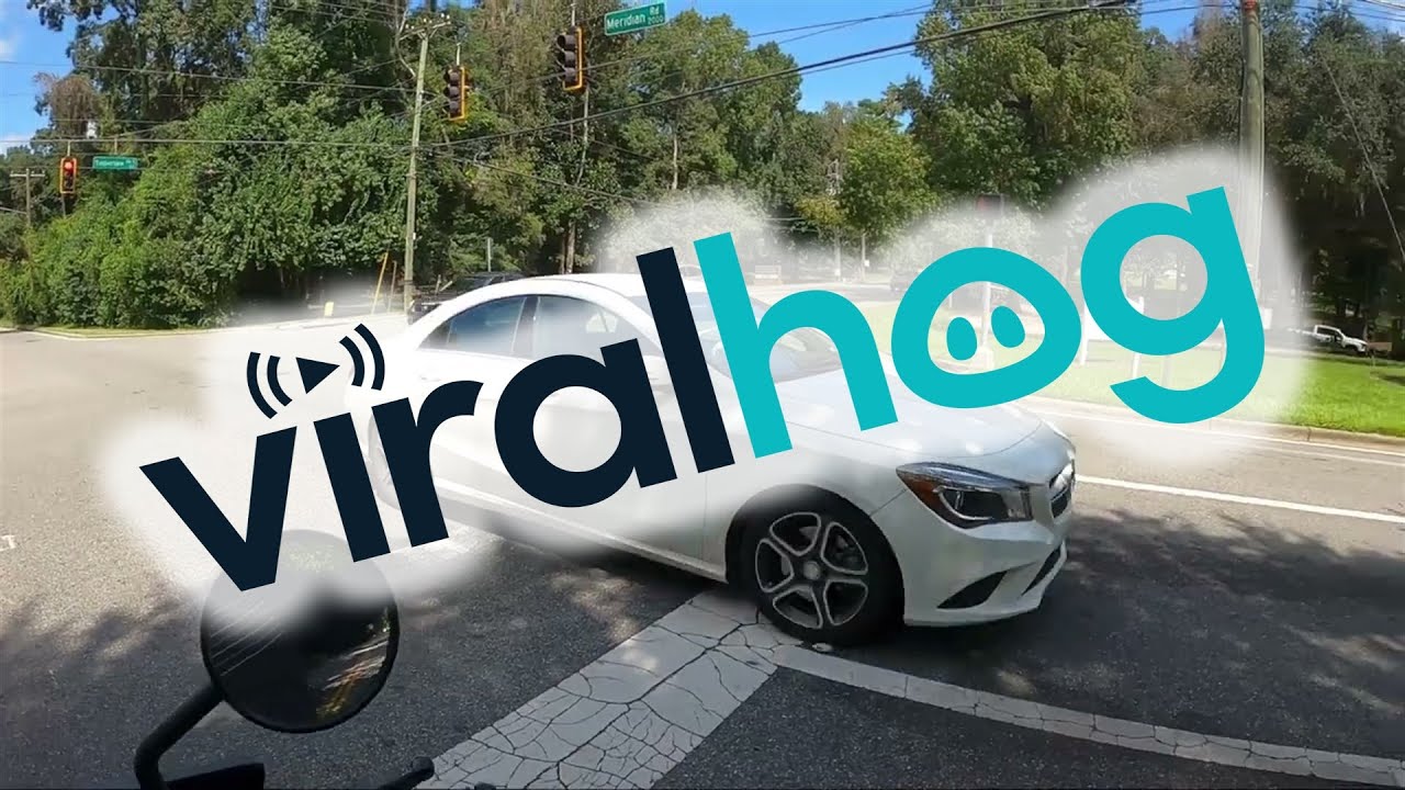 Motorcyclist is Invisible to Cars Turning || ViralHog - YouTube