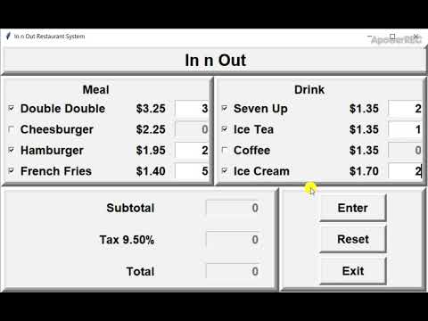 Python Application GUI 1.0