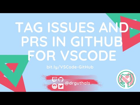Tagging Issues and PRs in the GitHub extension for VS Code