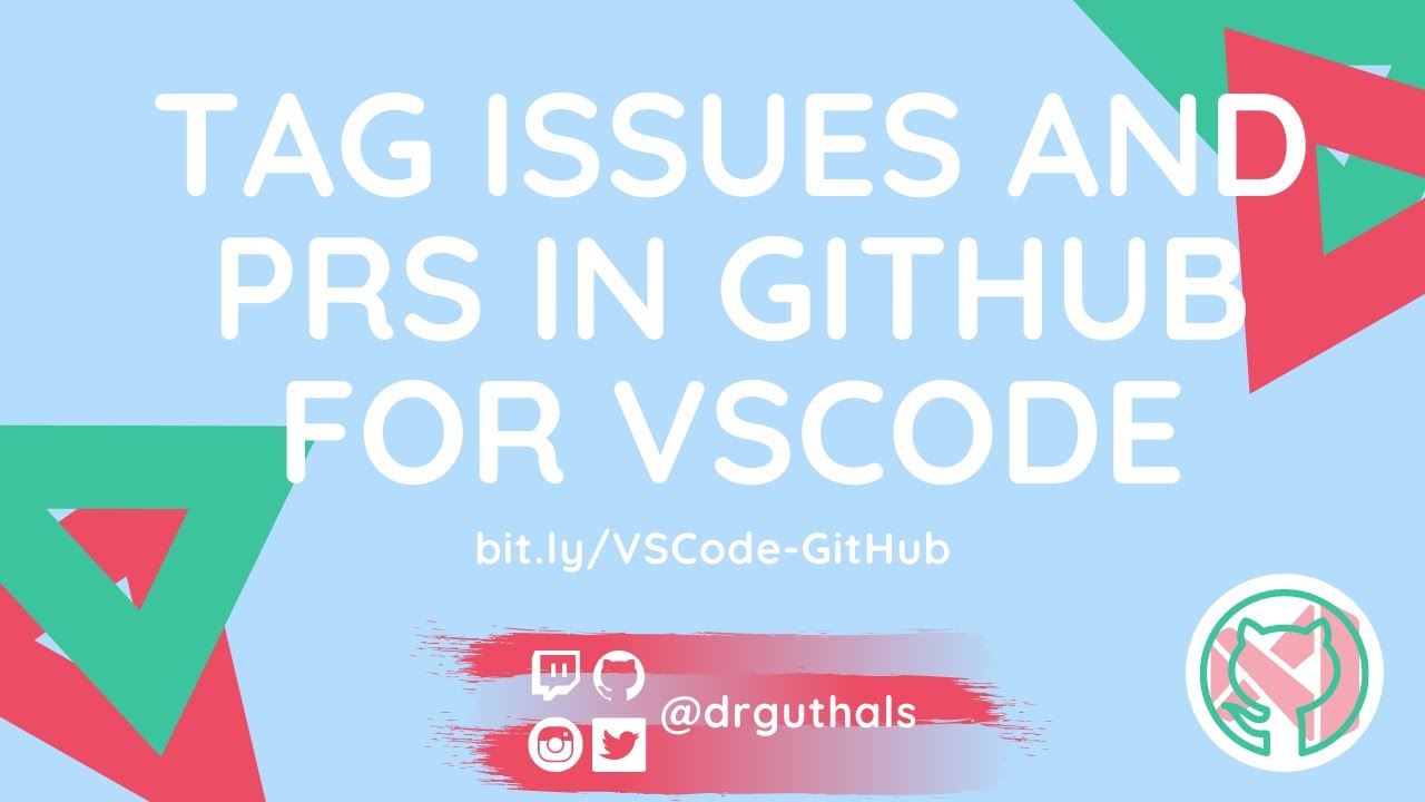 Tagging Issues and PRs in the GitHub extension for VS Code - YouTube