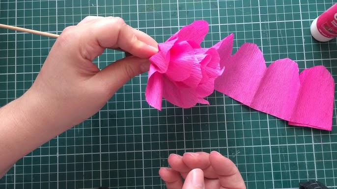 Envoltorio para ramos de flores de papel. Origami ambpaper 