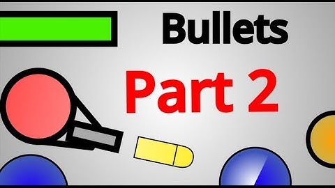 Make a Shooter Game on Scratch!! PART 2 - BULLETS