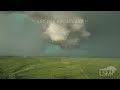 6-17-2023 Oklahoma Panhandle - tornado warned storm - sirens - drone