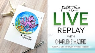 Scene Building with Mixed Media! Live with Charlene!