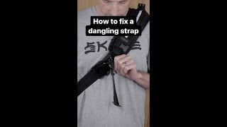 How to Fix A Dangling Strap - Chrome Industries - #shorts