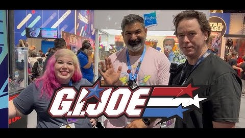 SDCC 2022 Hasbro G.I. Joe Team Interview
