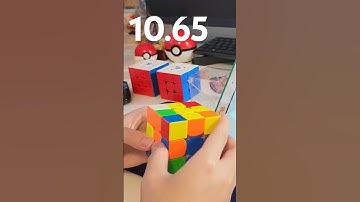 Best of Day 268 Cubing Challenge (10.65) #noobcuber #asmr #speedcubing