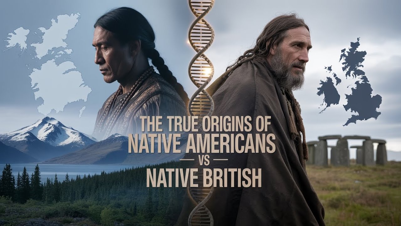 Native Britain The True Origins of Native Americans vs Native British | Are They ...