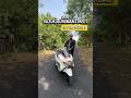 Is The New Suzuki Burgman Street Scooter Practical? #shorts #ytshorts