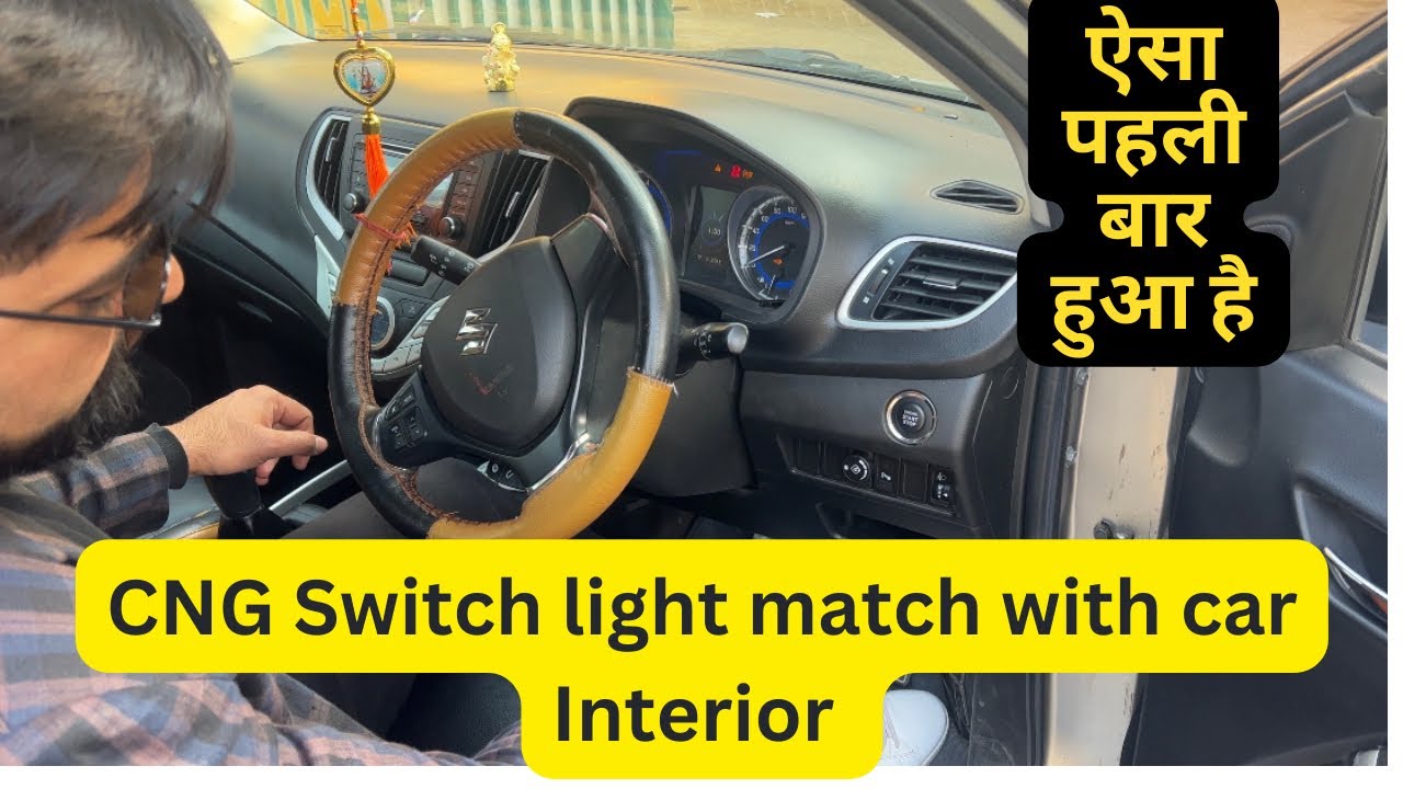 CNG Installation in Maruti Baleno Europe Gas Sequential kit YouTube