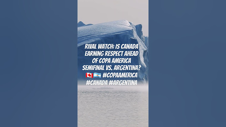 Canada earning respect ahead of Copa America semifinal vs. Argentina?#CopaAmerica #Canada #Argentina