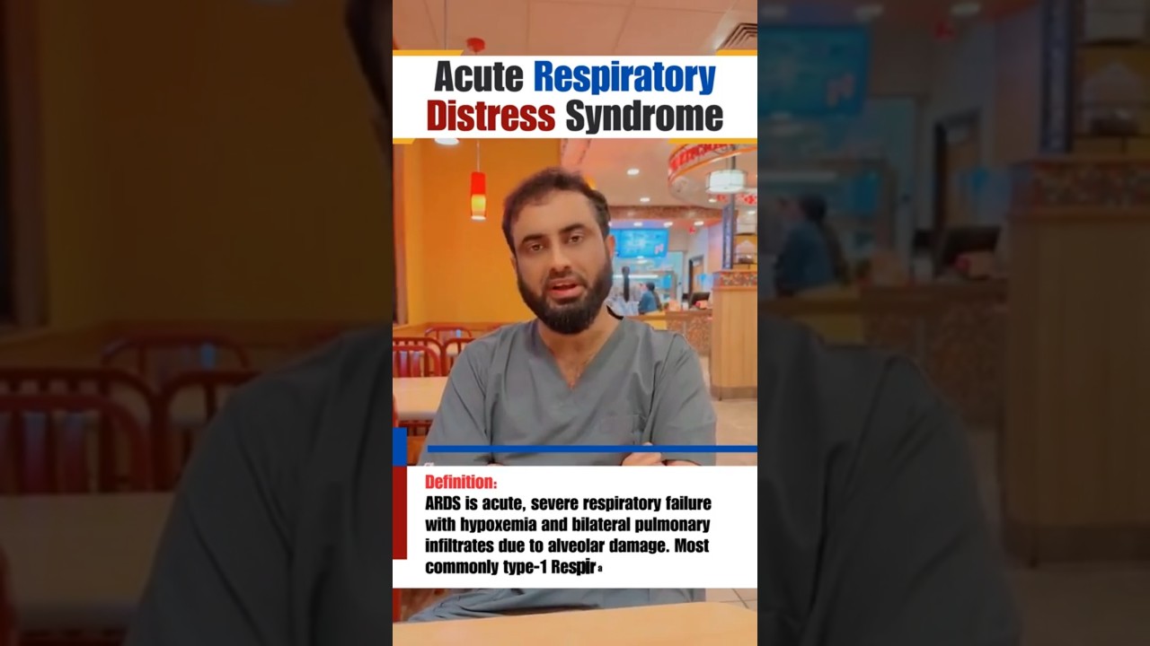 Acute Respiratory Distress Syndrome|Exam Key Points|Dr Hafiz Atif|AMC, NRE,USMLE-2CK,JCAT,FCPS,SLE