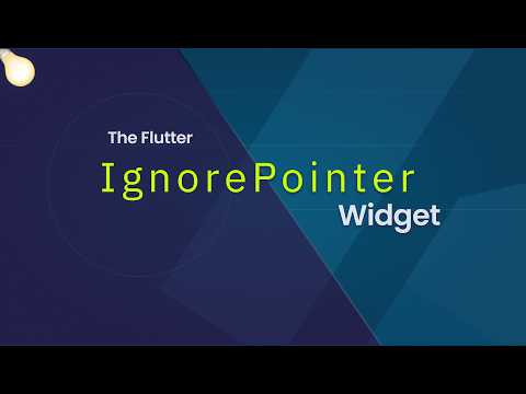 Flutter IgnorePointer Widget Tutorial | Disable User Interaction in Flutter