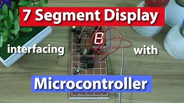 7 Segment display interfacing with PIC Microcontroller