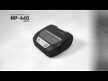 Tough & Stylish Mobile Printer "MP-A40"