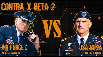 C&C Generals Contra X BETA 2. Challenge: AirForce General vs USA Boss [Hard] #14