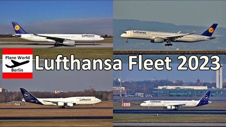 Lufthansa Passenger Fleet 2023 - The Airbus A380 returns // All aircraft types in one video