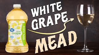 How to Make a White Grape Pyment at Home!