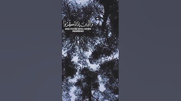 "والذين لا يشهدون الزور" | تلاوة خاشعة من سورة الفرقان بصوت محمد اللحيدان