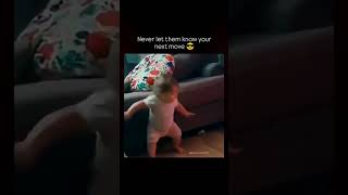 Never let them know your next move #memes #funny #dance #kids #kidsvideo