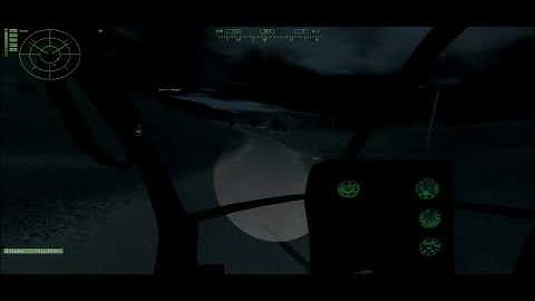 ArmA 2 Operation Arrowhead Gameplay - LittleBird Flight