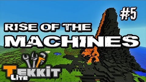 Tekkit Lite #5 |Rise of the Machines| Overpowered Minecart
