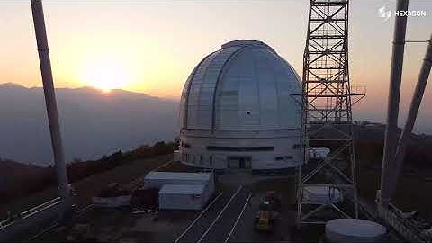 ATS600: Positional correction of a high-altitude radio telescope