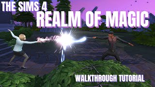 THE SIMS 4 TUTORIAL| REALM OF MAGIC screenshot 2