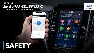 SUBARU STARLINK Connected Services - Safety