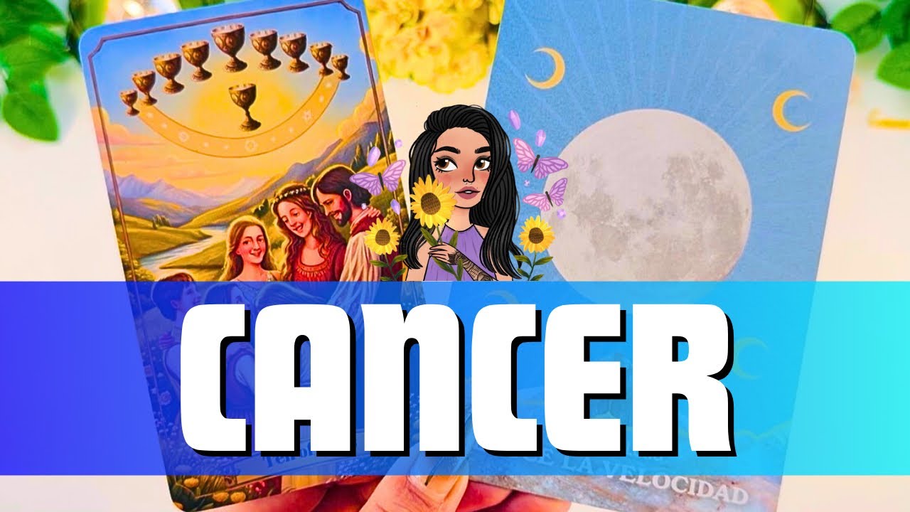 CANCER ♋️ A PARTIR DE HOY SÓLO LÁGRIMAS DE ALEGRÍA! VAS A SORPRENDER A TODOS! PREMIAN TU SACRIFICIO!